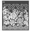 Online Ciao Bella Schablone "Flower"