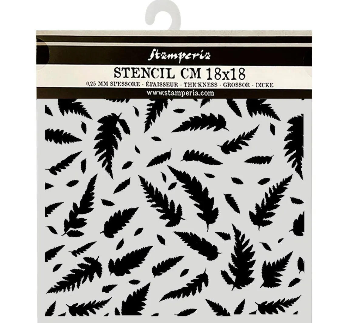 Clearance Stamperia Schablone "Forest"
