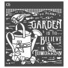 Best Ciao Bella Schablone "Gardentime"