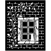 Hot Stamperia Schablone "Herbarium Silvae - Country Window"