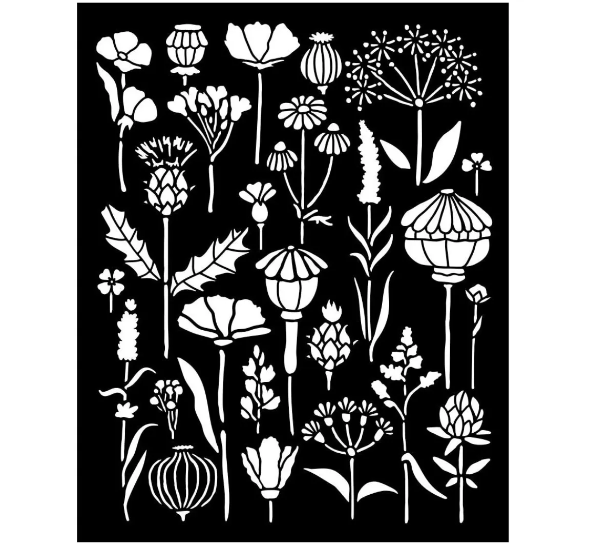 Online Stamperia Schablone "Herbarium Silvae - Herbariums"