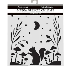 Discount Stamperia Schablone "Herbarium Silvae - Squirrel"