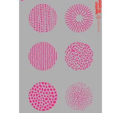 Sale Pronty Crafts Schablone "Kreise", A5