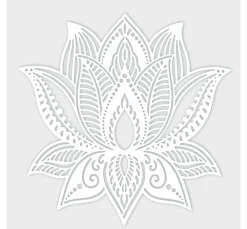 Clearance Pronty Crafts Schablone "Lotus Blume", 15x15cm