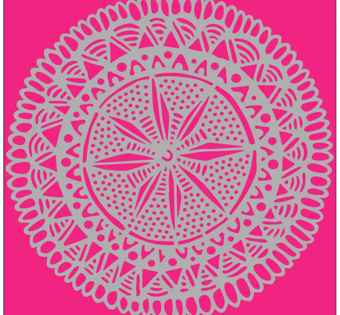 Outlet Pronty Crafts Schablone "Mandala Kreis 2", 15x15cm