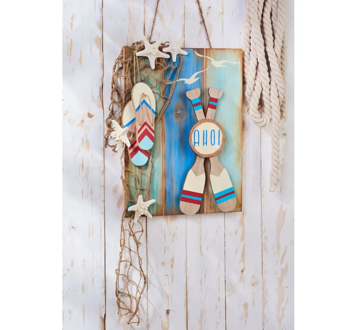 Outlet Viva Decor Schablone "Maritime Wörter", DIN A4