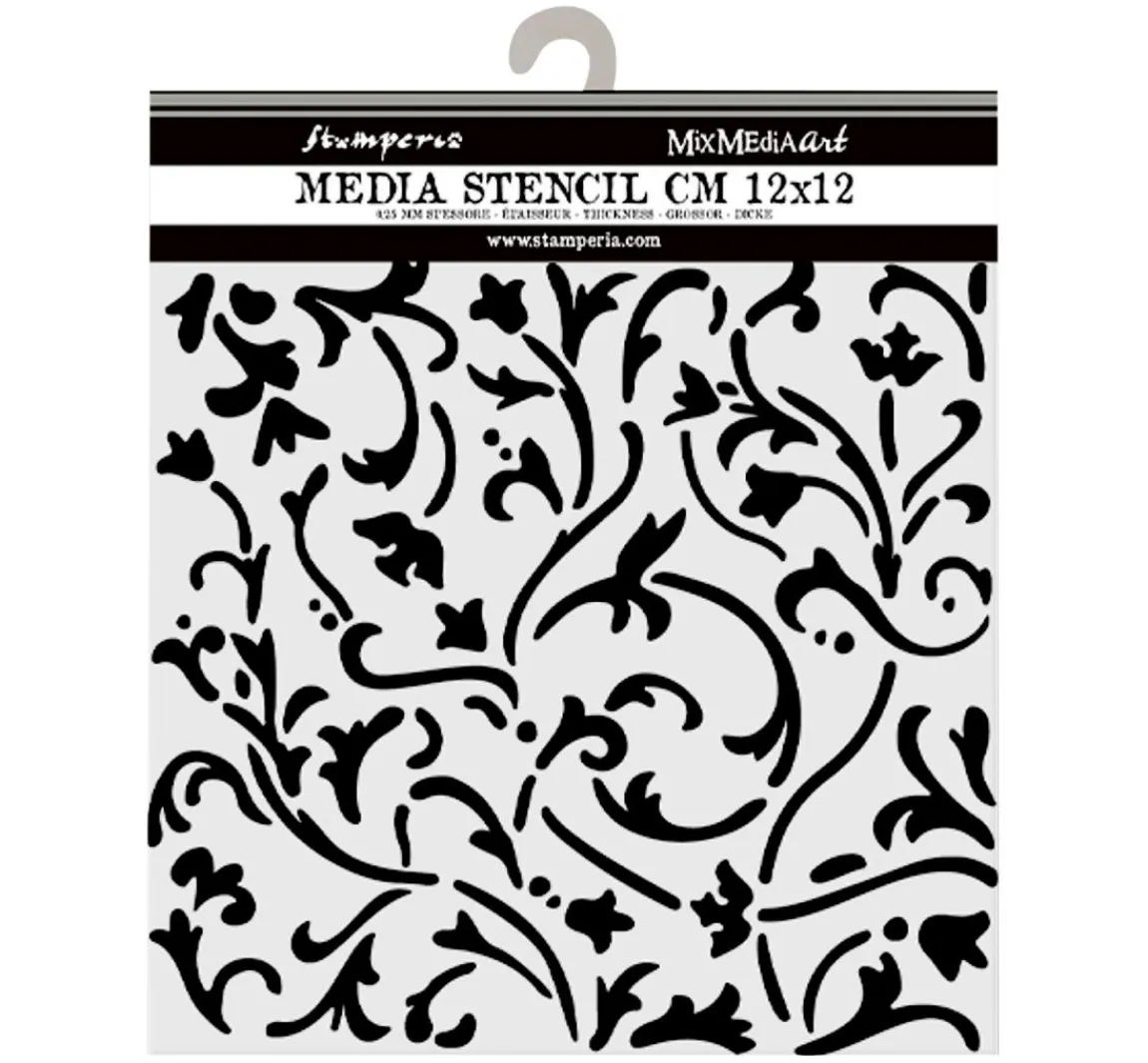 Discount Stamperia Schablone "Masquerade"