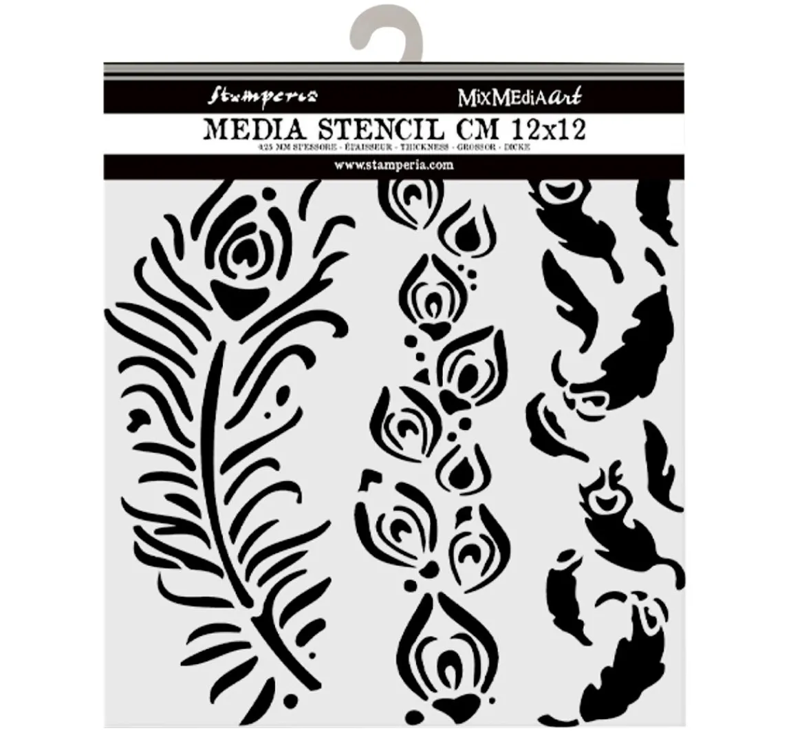 Discount Stamperia Schablone "Masquerade"