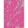 Outlet Pronty Crafts Schablone "Mauerwerk", A5