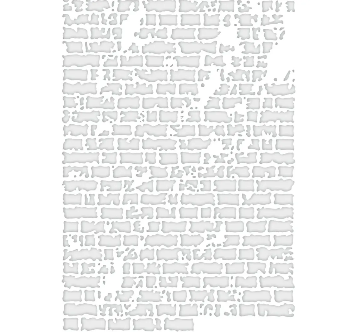 Outlet Pronty Crafts Schablone "Mauerwerk", A5