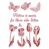 Stamperia Schablone "Nature is Music..."