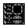 Discount Stamperia Schablone "Precious - Frames"