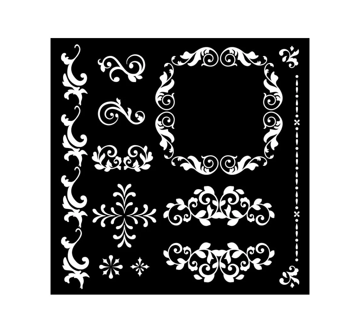 Discount Stamperia Schablone "Precious - Frames"