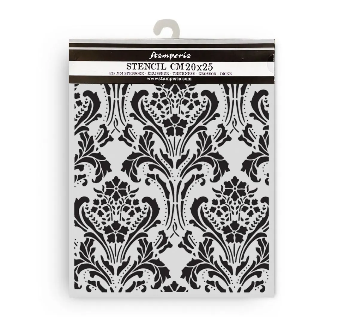 Sale Stamperia Schablone "Quiet Days - Baroque Tapestry"