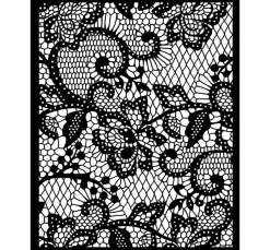 Best Stamperia Schablone "Quiet Days- Floral Lace"