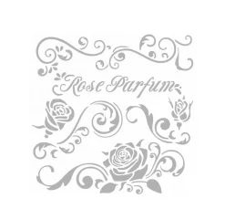 New Stamperia Schablone "Rose Parfum"