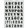 Clearance Meyco Schablone "Saloonschrift"