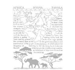 New Stamperia Schablone "Savannah Memories"