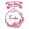 Discount Stamperia Schablone "Sea Dream"