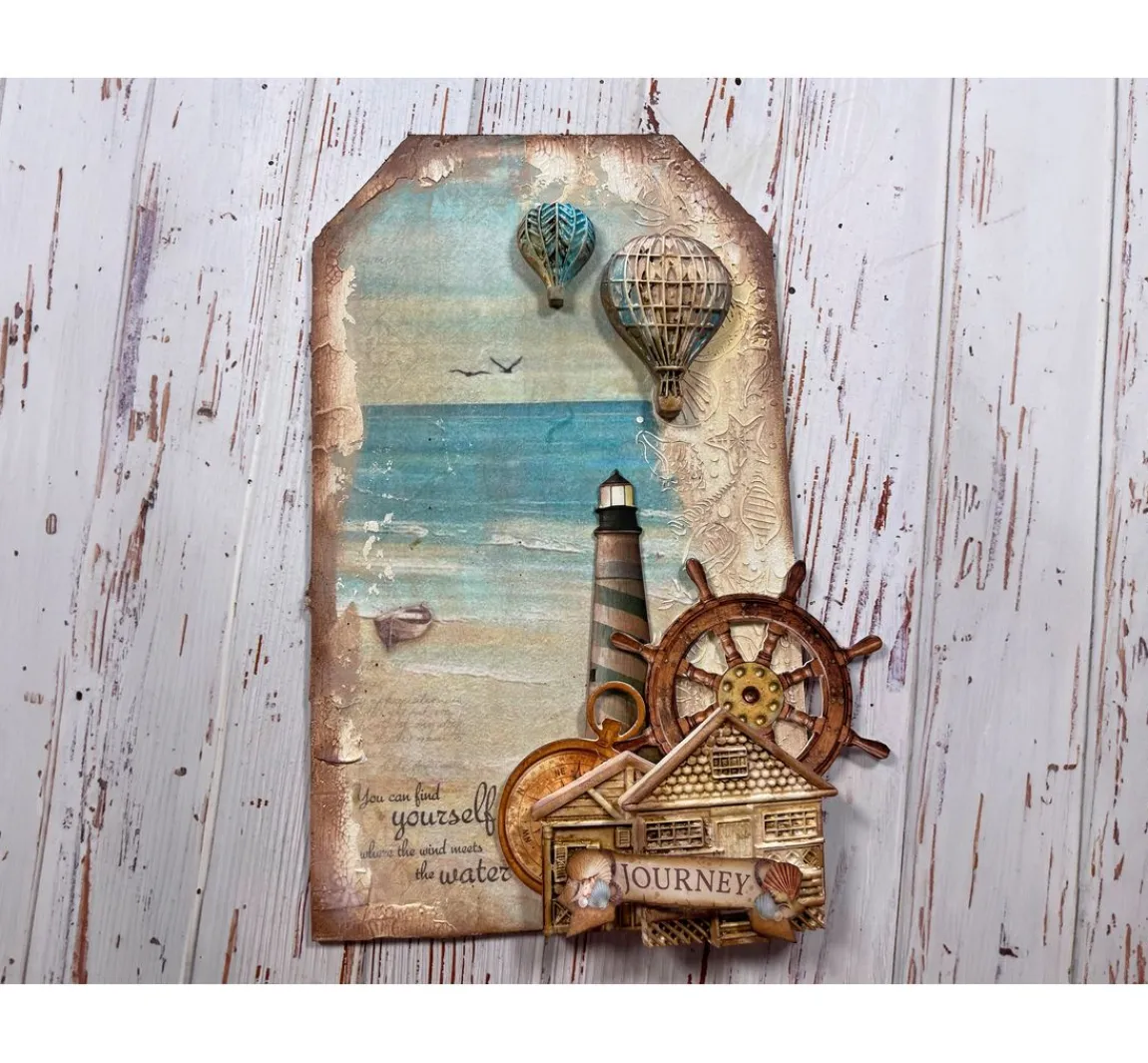 Sale Stamperia Schablone "Sea Land - Shells"
