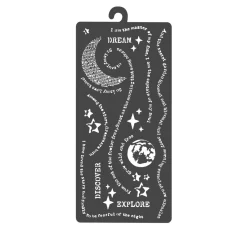 Hot Stamperia Schablone "Secret Diary - Diary Dream"