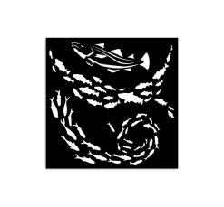 Discount Stamperia Schablone "Silent Sea - Fish"