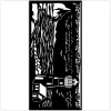 Best Stamperia Schablone "Silent Sea - Lighthouse", 12x25cm