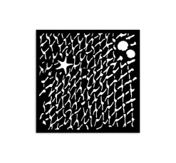 Hot Stamperia Schablone "Silent Sea - Net"