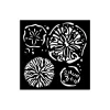 New Stamperia Schablone "Silent Sea - Sponges"