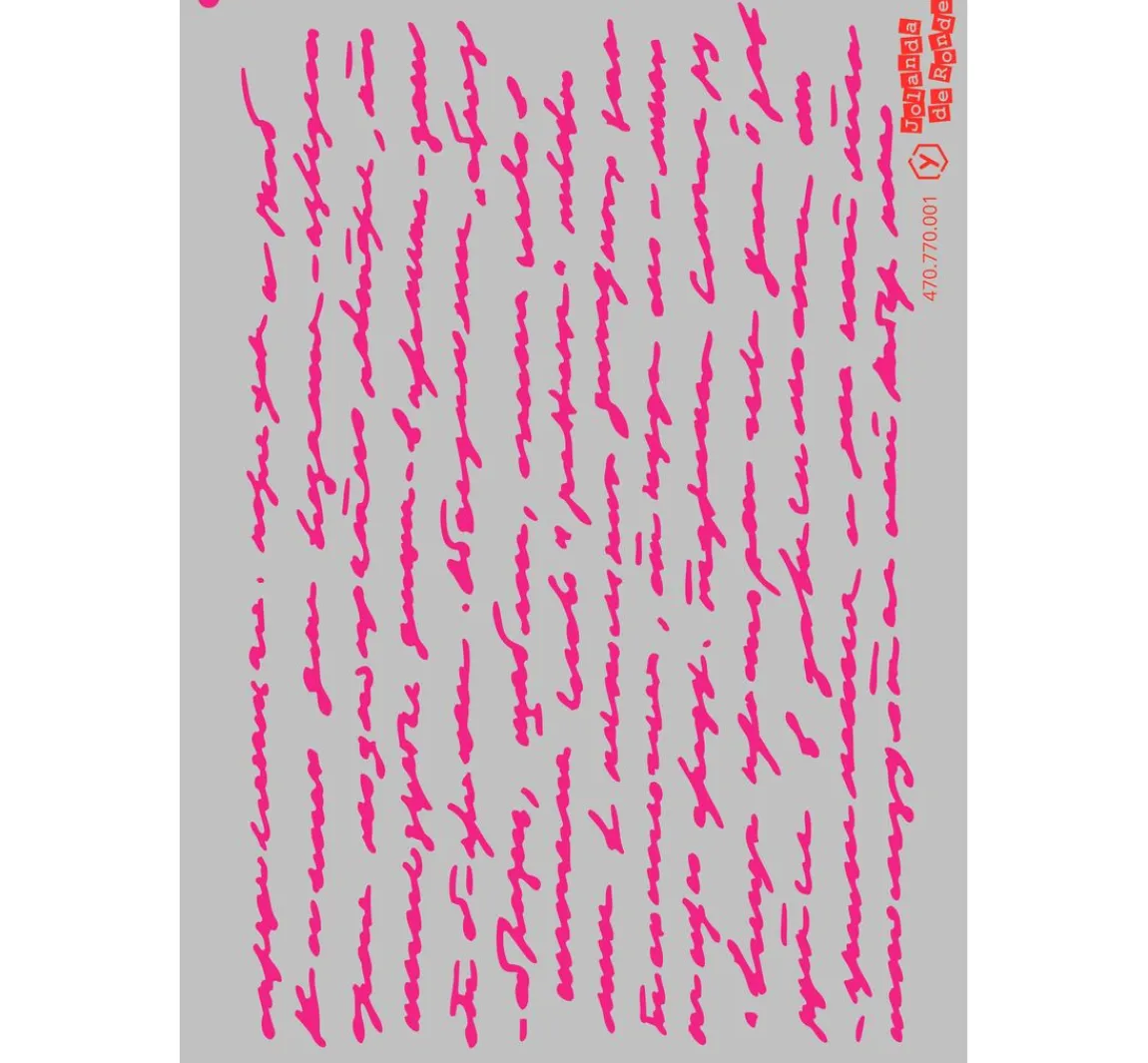 New Pronty Crafts Schablone "Skript", A5