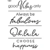 Outlet Viva Decor Schablone "Statement T-Shirt Words"