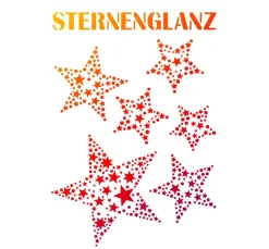 Clearance Viva Decor Schablone "Sternenglanz"