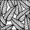 Best Pronty Crafts Schablone "Tropische Blätter"