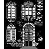 Best Stamperia Schablone "Venice", Windows