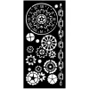 New Stamperia Schablone "Voyages Fantastiques - Mechanisms"