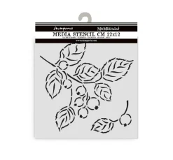 Online Stamperia Schablone "Whispering Woods - Berries"
