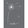 Hot Rayher Schablone "Wish" mit Rakel