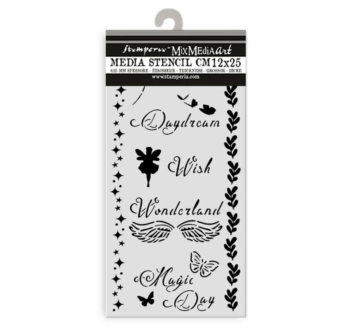 Hot Stamperia Schablone "Wonderland"