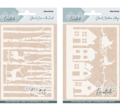 Clearance FINDit Schablonen-Set, 2-teilig