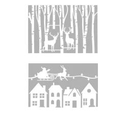 Clearance FINDit Schablonen-Set, 2-teilig