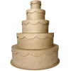 Online décopatch Schachtelset "Torte", 5er-Set, Pappmaché