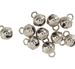 Outlet VBS Schellen, 9 mm, Silberfarben