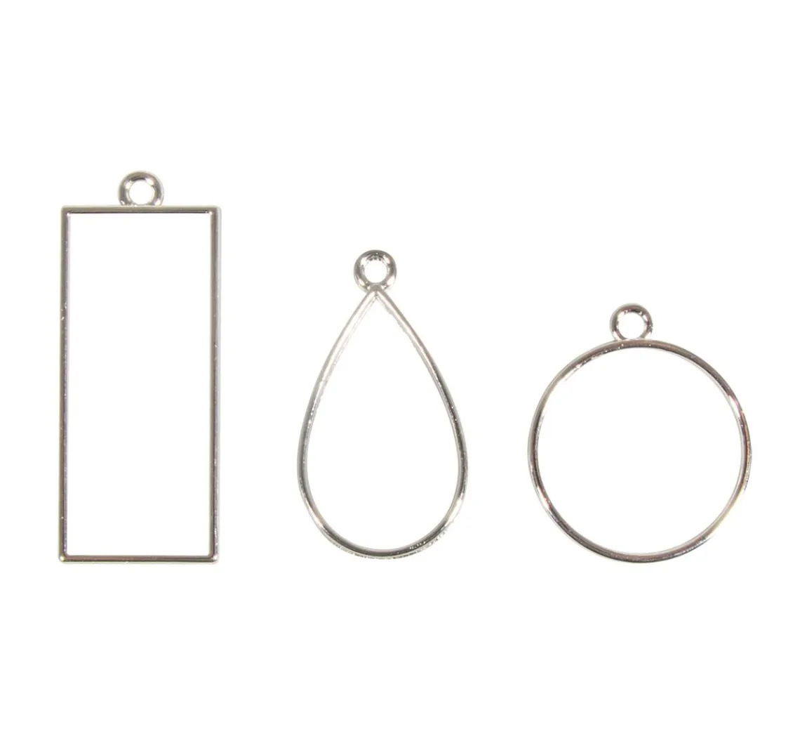 Online Rayher Schmuck-Metallfassung "Formenmix"