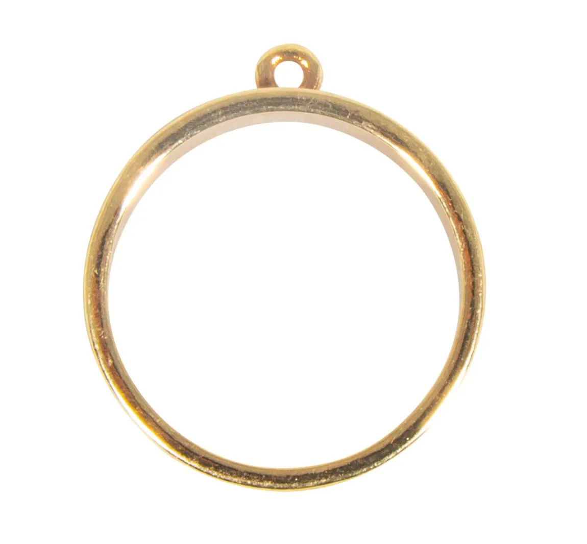 Rayher Schmuck-Metallfassung "Rund"