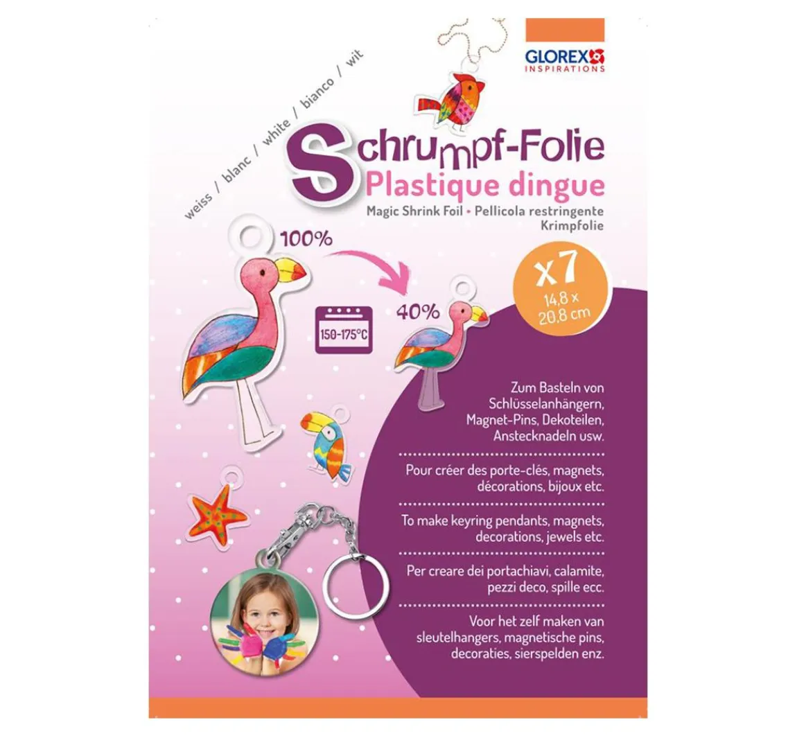 Discount GLOREX Schrumpffolie "DIN A5"