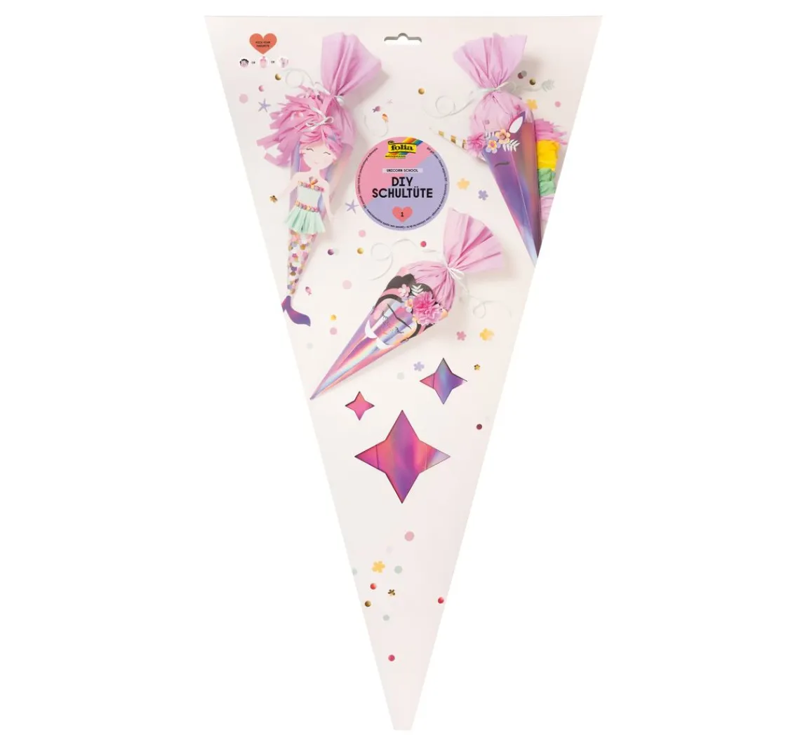Discount folia Schultüten-Bastelset
