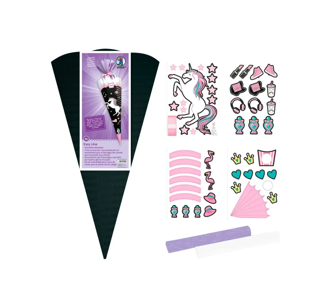Sale URSUS Schultüten-Bastelset "Unicorn"