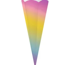 Clearance Heyda Schultüten-Zuschnitt, regenbogen