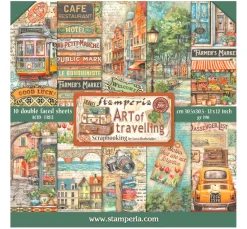 Hot Stamperia Scrapbook-Block "Art of Travelling"
