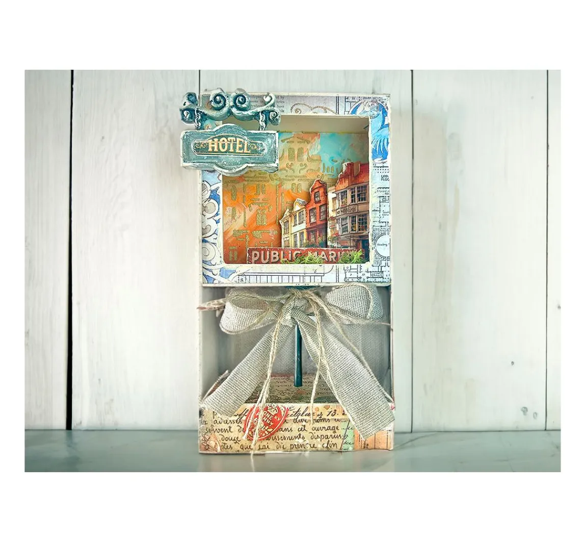 Hot Stamperia Scrapbook-Block "Art of Travelling"